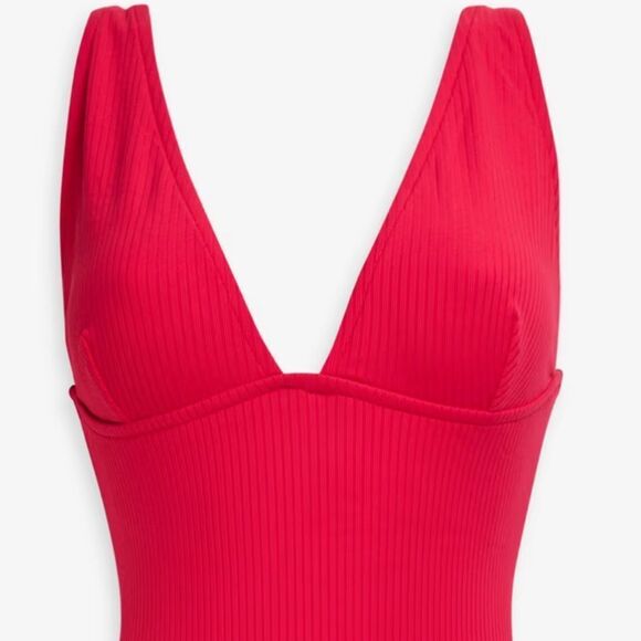 Zimmerman Ribbed One Piece swimsuit $441.00 size Small NWT - Picture 3 of 6